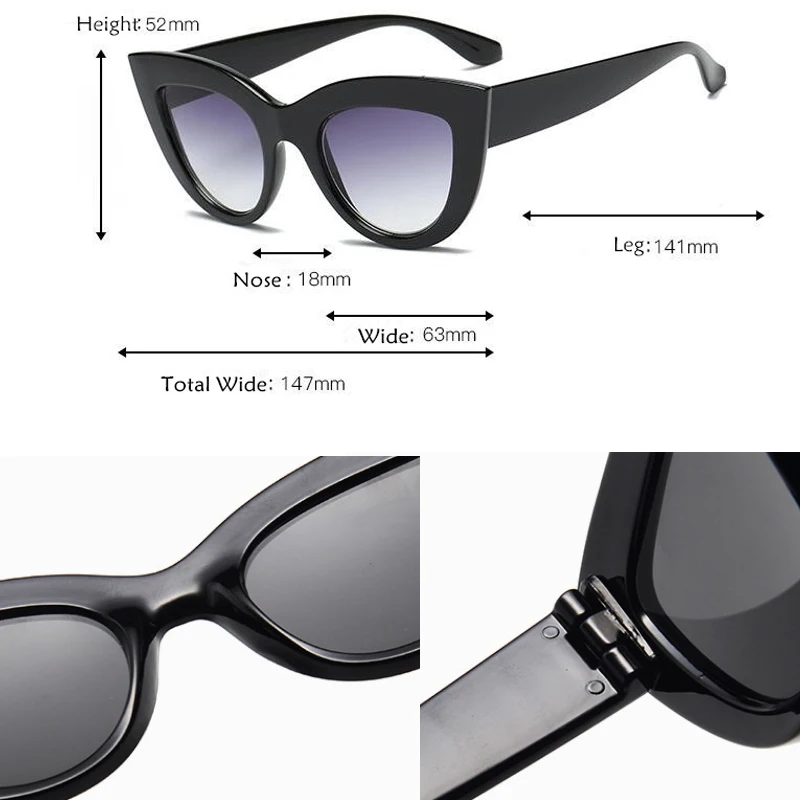 2020 New Cat Eye Women Sunglasses 2020 Tinted Color Lens Men Vintage Shaped Sun Glasses Female Eyewear Blue Sunglasses Oculos
2020 New Cat Eye Women Sunglasses 2020 Tinted Color Lens Men Vintage Shaped Sun Glasses Female Eyewear Blue Sunglasses Oculos