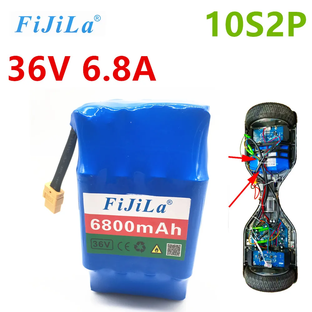 2021 10S2P 36V Battery Lithium L-ion Rechargeable Battery 6.8ah Battery Pack for Electric Self-suction Hoverboard Unic
2021 10S2P 36V Battery Lithium L-ion Rechargeable Battery 6.8ah Battery Pack for Electric Self-suction Hoverboard Unic