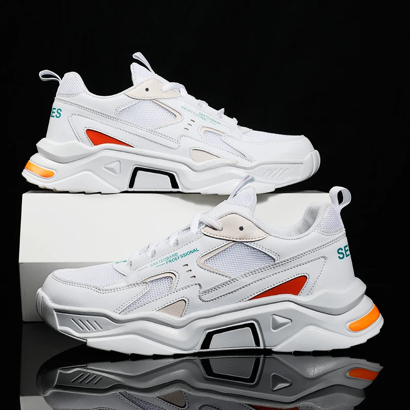 Кроссовки мужские для бега, Вулканизированная подошва, удобные дышащие, повседневные Модные
Кроссовки мужские для бега, Вулканизированная подошва, удобные дышащие, повседневные Модные