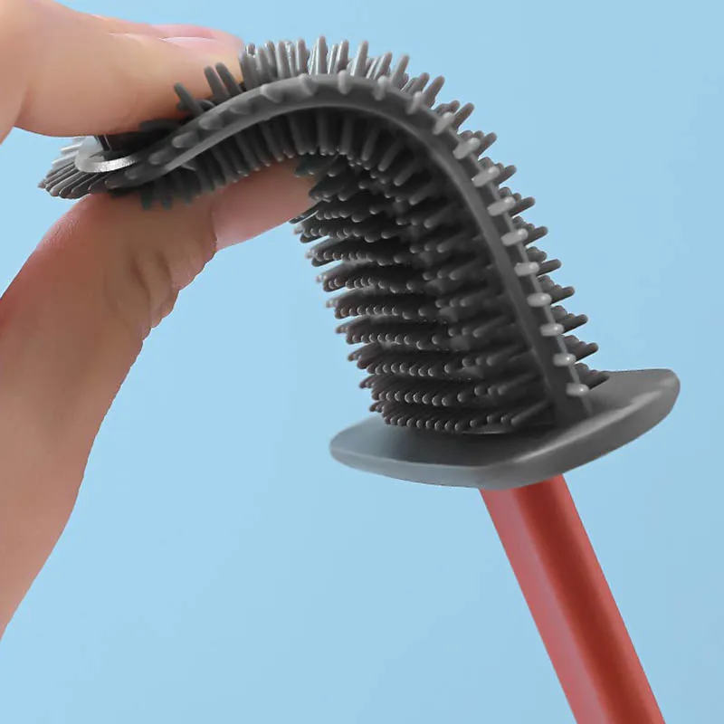 Silicone Wc Toilet Brush Flat Head Soft Soft Bristles With Quick Drying Bracket Bathroom Gap Cleaning Bathroom Accessories
Silicone Wc Toilet Brush Flat Head Soft Soft Bristles With Quick Drying Bracket Bathroom Gap Cleaning Bathroom Accessories