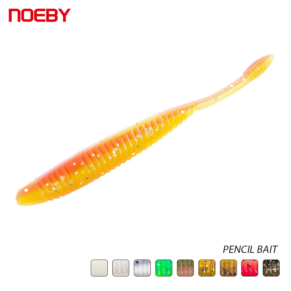 NOEBY Soft Worm Jerkbait 9.5cm 3.5g Artificial Bait 6pcs/bag Grub Fishing Lure Swimbait Fishing Tackle S3110
NOEBY Soft Worm Jerkbait 9.5cm 3.5g Artificial Bait 6pcs/bag Grub Fishing Lure Swimbait Fishing Tackle S3110