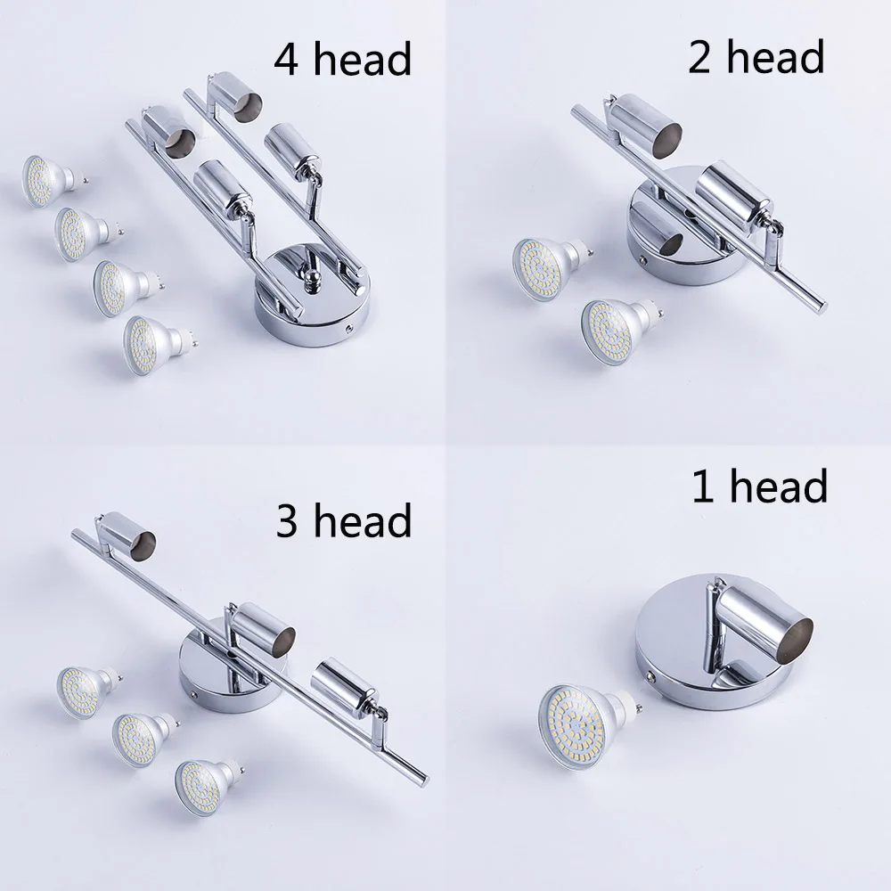 one head two head 4heads Led ceiling lamp with GU10 base ceiling lighting for indoor brightest
one head two head 4heads Led ceiling lamp with GU10 base ceiling lighting for indoor brightest