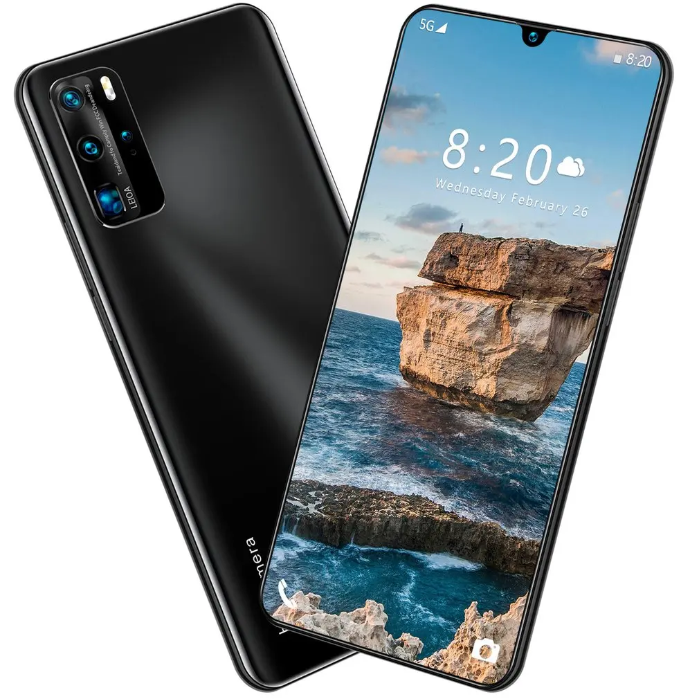 P40 Pro 7.3 inch 2+16GB mobile phone smart phone Face recognition technology Practical Fashion smart phone
P40 Pro 7.3 inch 2+16GB mobile phone smart phone Face recognition technology Practical Fashion smart phone