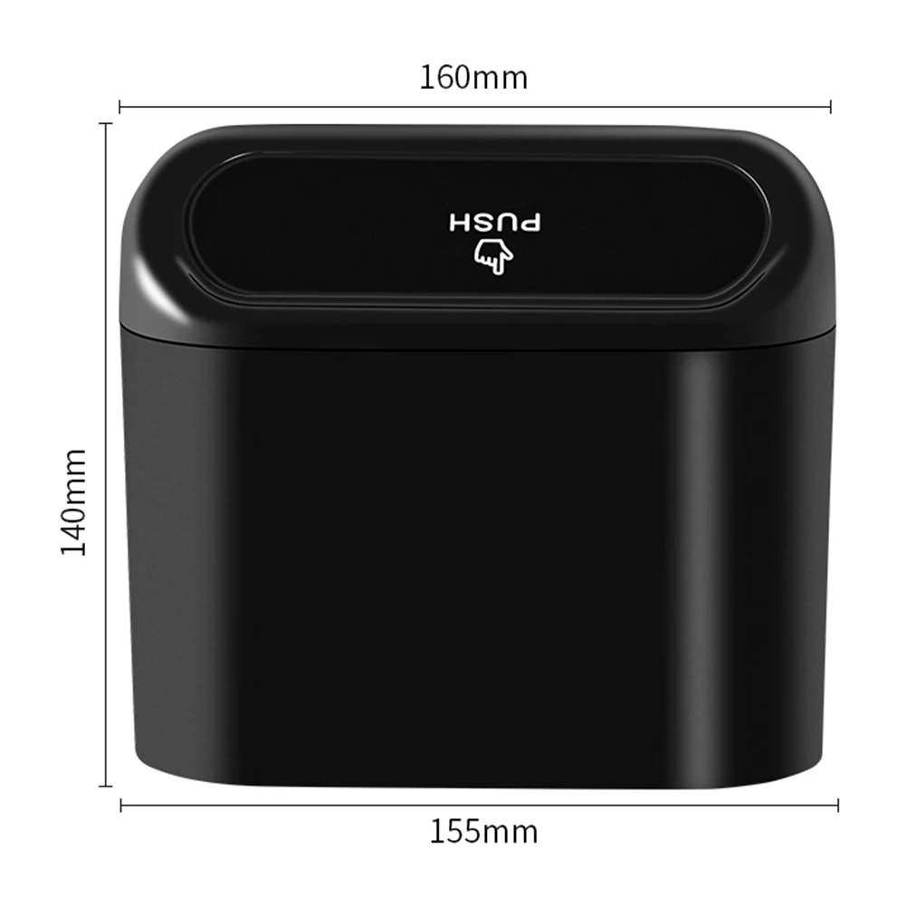 1L Hanging Car Trash Garbage Can Flip Lid Dustbin Interior Organizer Box Auto Stowing Tidying Waste Container Accessories
1L Hanging Car Trash Garbage Can Flip Lid Dustbin Interior Organizer Box Auto Stowing Tidying Waste Container Accessories