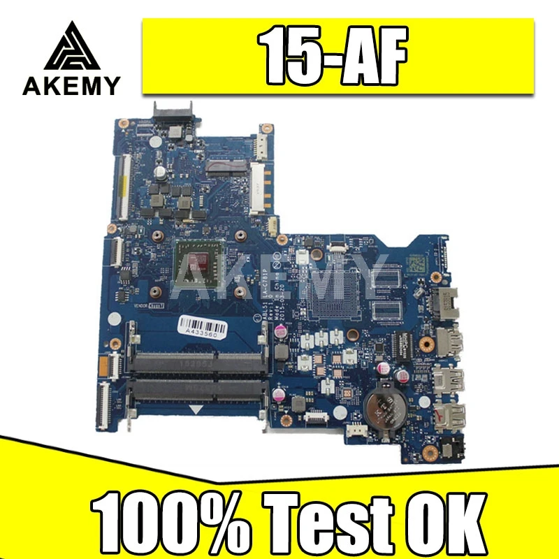 SAMXINNO 813967-501 818060-601 материнская плата для ноутбука HP 15-AF ABL51 LA-C781P Процессор основная плата полностью работает
SAMXINNO 813967-501 818060-601 материнская плата для ноутбука HP 15-AF ABL51 LA-C781P Процессор основная плата полностью работает