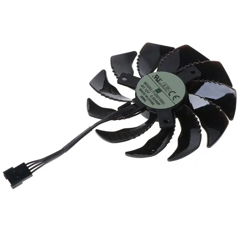 1pc T129215SU 85mm Cooling Fan Cooler for Gigabyte Geforce GTX 1050 1050TI 1060 1070
1pc T129215SU 85mm Cooling Fan Cooler for Gigabyte Geforce GTX 1050 1050TI 1060 1070