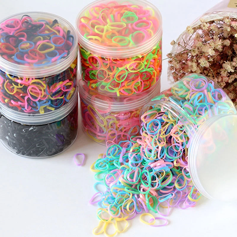 500/1000PCS Ponytail Holder Candy Color Elastic Hair Band Hair Holder Rubber Hairband Hair Accessories For Girls Rope Tie Gum
500/1000PCS Ponytail Holder Candy Color Elastic Hair Band Hair Holder Rubber Hairband Hair Accessories For Girls Rope Tie Gum