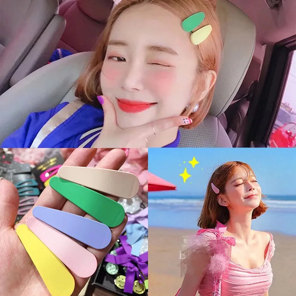 New Simple Candy Color Hairpins Women Barrette Headwear Girls BB Clips Headdress Barrettes Bobby Pin Hair Accessories
New Simple Candy Color Hairpins Women Barrette Headwear Girls BB Clips Headdress Barrettes Bobby Pin Hair Accessories
