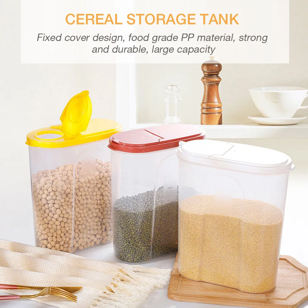 Food Storage Tank Bulk Food Storage Containers Case Transparent Organizer Sealed-cans box With Lids Airtight U-miss for Kitchen 
Food Storage Tank Bulk Food Storage Containers Case Transparent Organizer Sealed-cans box With Lids Airtight U-miss for Kitchen