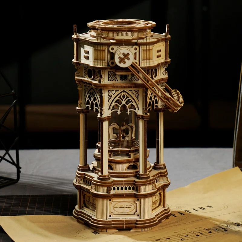 Music Box 3D Wooden Puzzle Game Assembly Model Building Kits Toys for Children Kids Birthday Gifts Building Wooden LegoINGLYS
Music Box 3D Wooden Puzzle Game Assembly Model Building Kits Toys for Children Kids Birthday Gifts Building Wooden LegoINGLYS