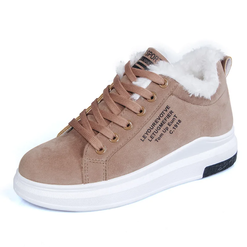 Brand Women shoes Winter Ladies Warm plush Shoes Fashion Lace Up Sneakers Platform Snow Boots woman Casual shoes
Brand Women shoes Winter Ladies Warm plush Shoes Fashion Lace Up Sneakers Platform Snow Boots woman Casual shoes