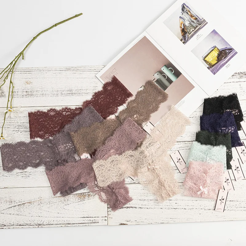 New Lace Women's Panties Large Size Sexy Women's Thong T-pants Transparent Lace Sexy Women's Panties Cotton File
New Lace Women's Panties Large Size Sexy Women's Thong T-pants Transparent Lace Sexy Women's Panties Cotton File