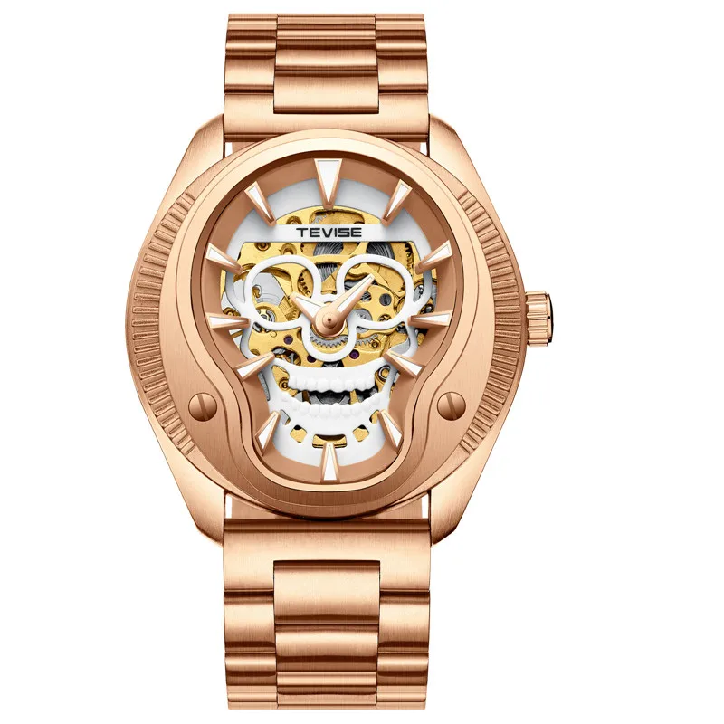 Men's Watches1 2020 New Fashion Waterproof Mechanical Watch Business Casual Stainless Steel Hollow Male Luminous Skull Watches
Men's Watches1 2020 New Fashion Waterproof Mechanical Watch Business Casual Stainless Steel Hollow Male Luminous Skull Watches