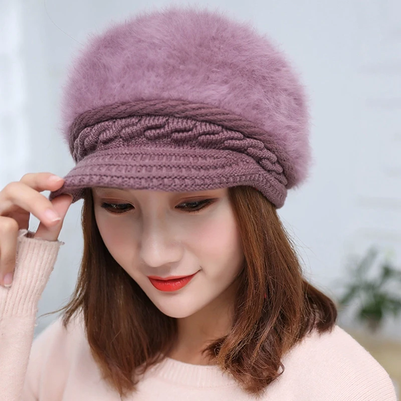 Berets For Women Winter Warm Knitted Duck Tongue Cap Retro Plus Plush Beret Female Fashionable Casual Hat Dropship Wholesale
Berets For Women Winter Warm Knitted Duck Tongue Cap Retro Plus Plush Beret Female Fashionable Casual Hat Dropship Wholesale