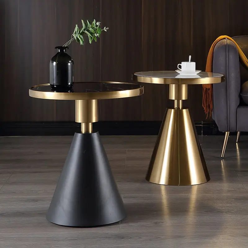 Luxury Marble Coffee Table Sofa Side Table Stainless Steel Round Corner Table Living Room Bedroom Modern Small Side Coffee Table
Luxury Marble Coffee Table Sofa Side Table Stainless Steel Round Corner Table Living Room Bedroom Modern Small Side Coffee Table