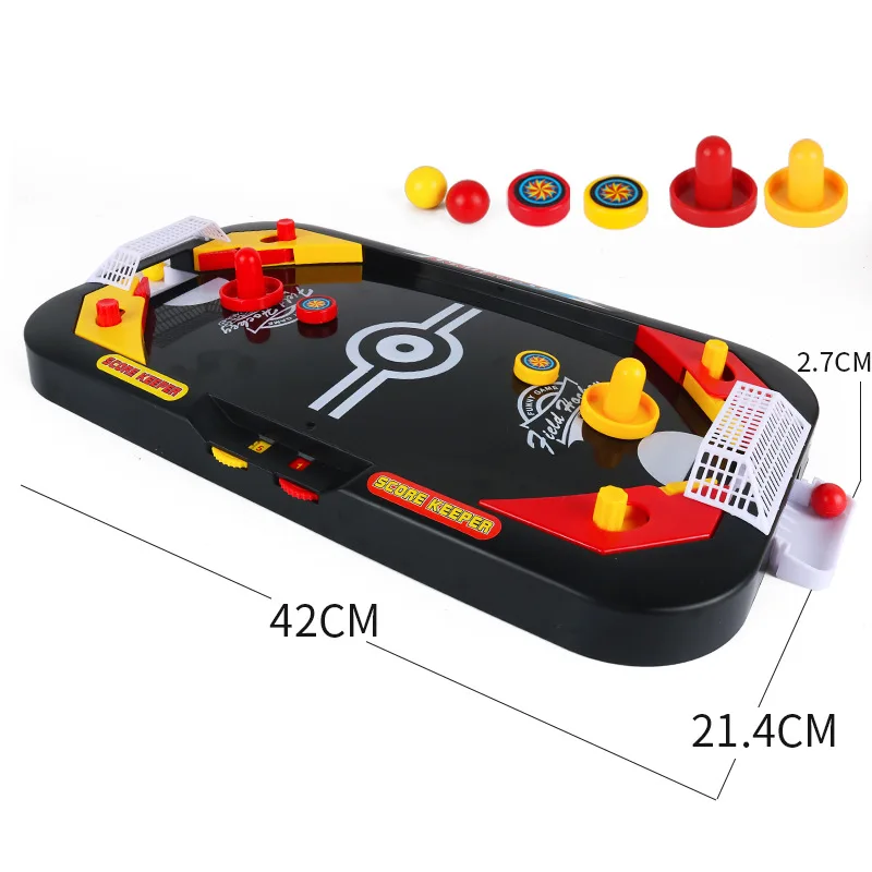 Kids Mini Table Hockey Game Soccer & Ice Desktop Interactive Toy Anti-stress Funny Gadgets Party Board Games Toys For Children
Kids Mini Table Hockey Game Soccer & Ice Desktop Interactive Toy Anti-stress Funny Gadgets Party Board Games Toys For Children