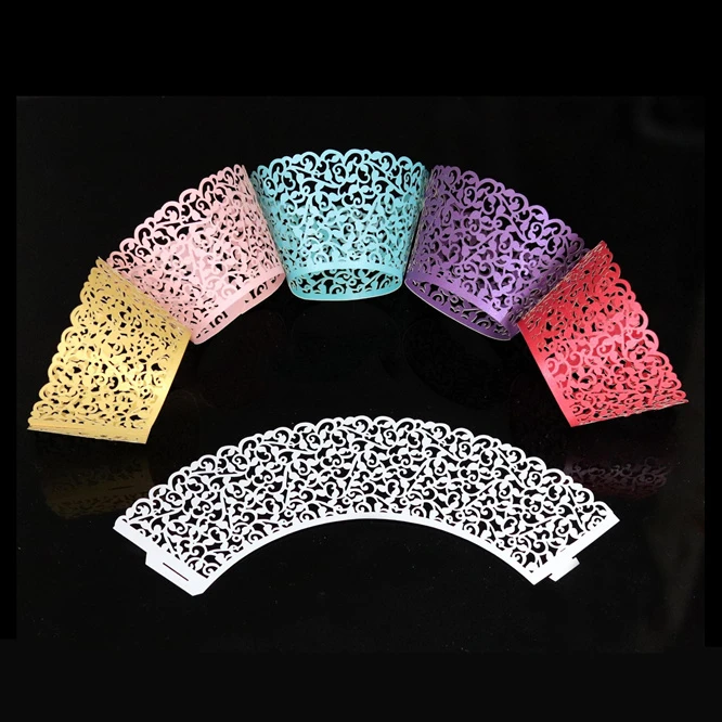 50pcs Cake cup Laser Cut Cupcake Wrappers Decor cake paper cup baking Wedding Birthday Party Baby Shower Wrap Cake decoration
50pcs Cake cup Laser Cut Cupcake Wrappers Decor cake paper cup baking Wedding Birthday Party Baby Shower Wrap Cake decoration