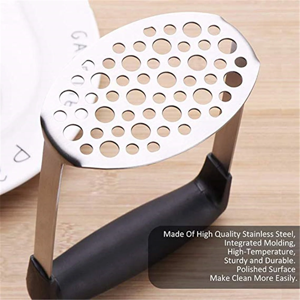 Stainless Steel Potatoes Mud Pressure Mud Machine Potato Masher Ricer Fruit Vegetable Tools Kitchen Gadgets Accessories
Stainless Steel Potatoes Mud Pressure Mud Machine Potato Masher Ricer Fruit Vegetable Tools Kitchen Gadgets Accessories