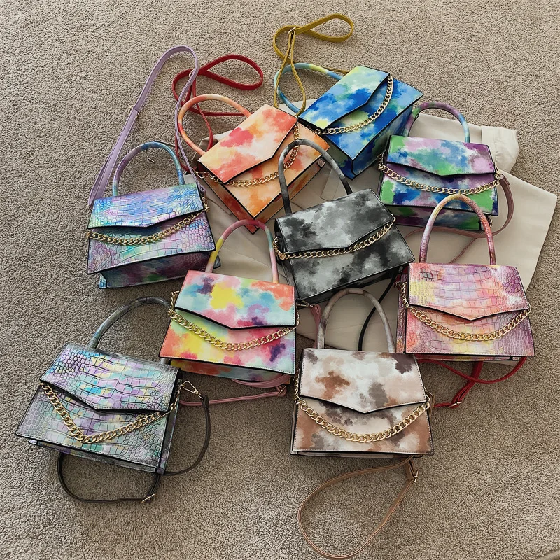 ABAY 2021 Women New Smudge Gradient Color Shoulder bag Personality All-match Small Square Bag Trendy Messenger Hand Bag
ABAY 2021 Women New Smudge Gradient Color Shoulder bag Personality All-match Small Square Bag Trendy Messenger Hand Bag