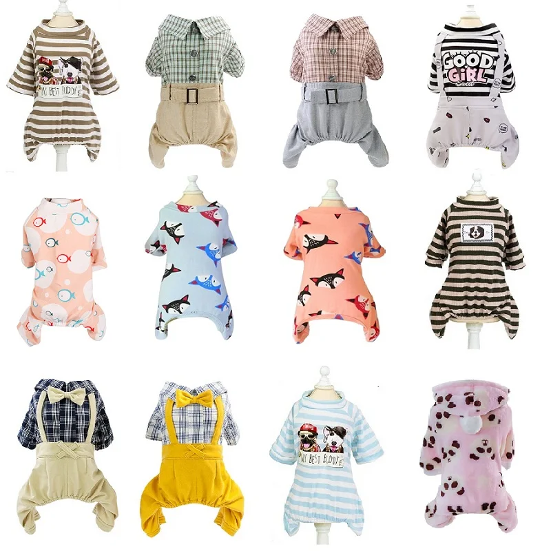 Cool Jumpsuit Cat Pet Dog Clothes Comfortable Dog Pajamas Jumpsuit For Cat Romper Costume For Small Dogs Jacket Cat Sleepingwear
Cool Jumpsuit Cat Pet Dog Clothes Comfortable Dog Pajamas Jumpsuit For Cat Romper Costume For Small Dogs Jacket Cat Sleepingwear