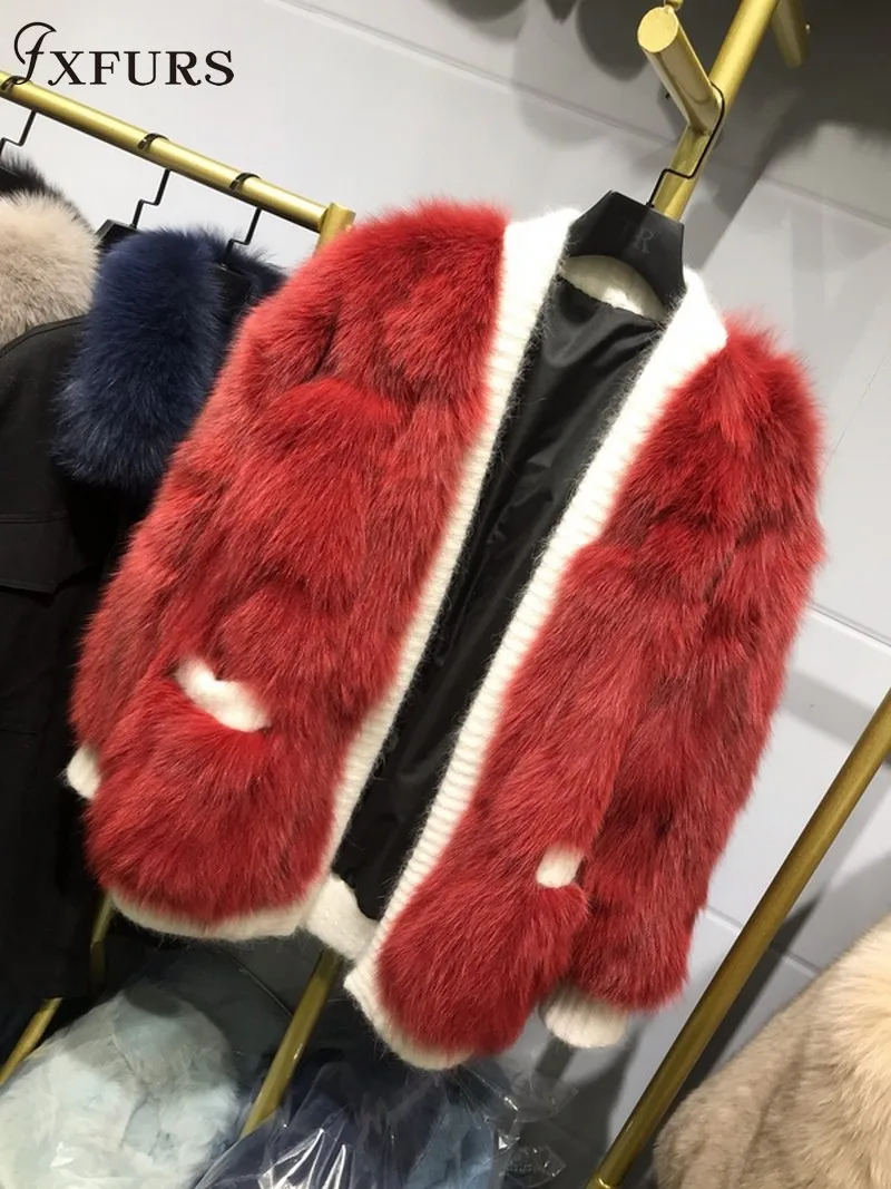 2020 New Imported Fox Fur Coat Ladies Long Silhouette Korean Pearl Buckle Slimming Coat Winter Warm Fur Jackets Overcoats Fox
2020 New Imported Fox Fur Coat Ladies Long Silhouette Korean Pearl Buckle Slimming Coat Winter Warm Fur Jackets Overcoats Fox