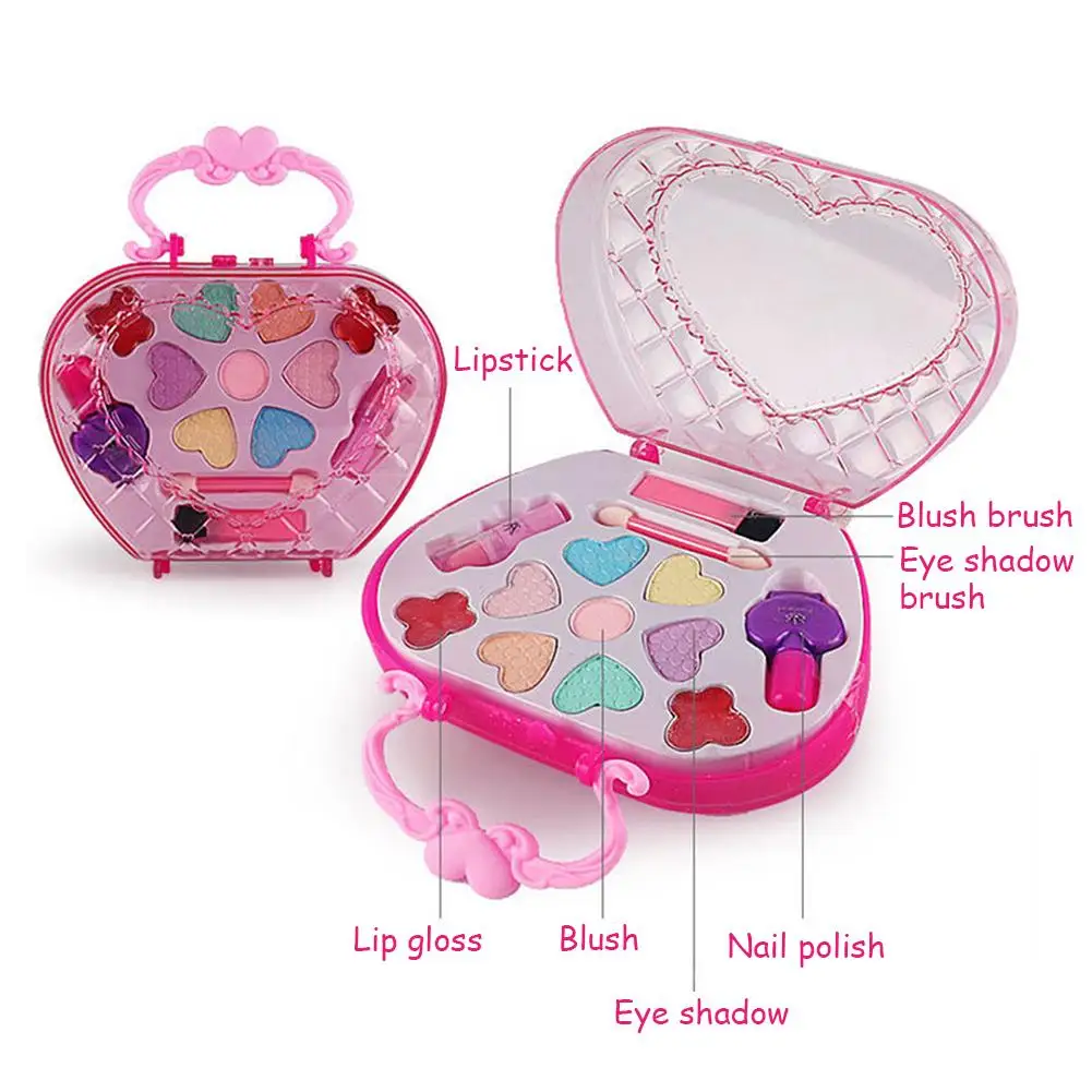 Kids dolls Make Up Comb Hair Toy Doll Set Pretend Play Princess set dolls Makeup Kit Toys for Girls Dressing Cosmetic Girl Gifts 
Kids dolls Make Up Comb Hair Toy Doll Set Pretend Play Princess set dolls Makeup Kit Toys for Girls Dressing Cosmetic Girl Gifts