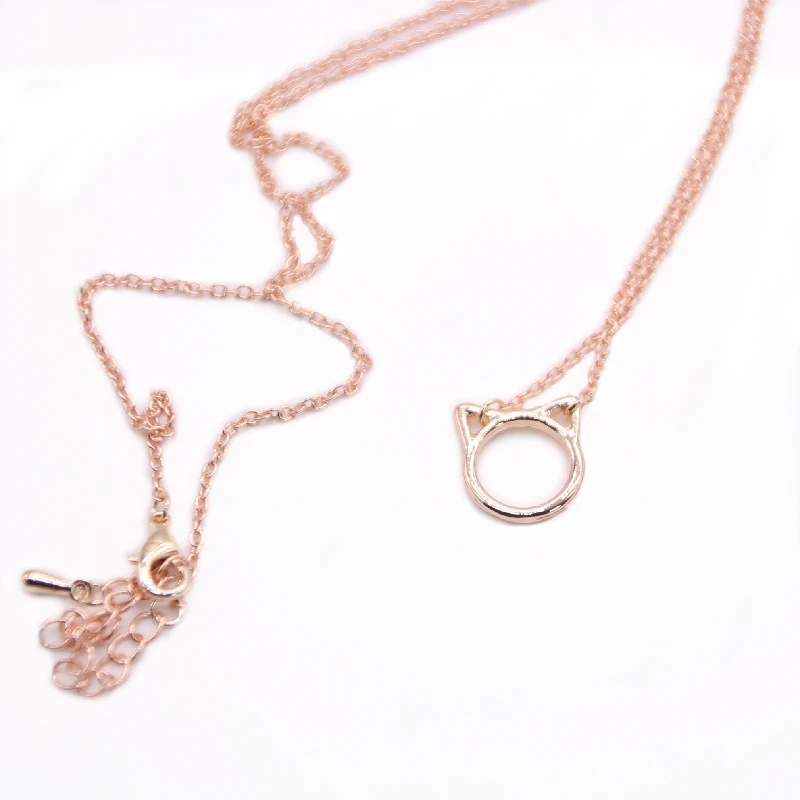 Fashion Classic Cat Head Frame Pendant Necklace Cute Cartoon Animal Necklace Three Color Optional
Fashion Classic Cat Head Frame Pendant Necklace Cute Cartoon Animal Necklace Three Color Optional