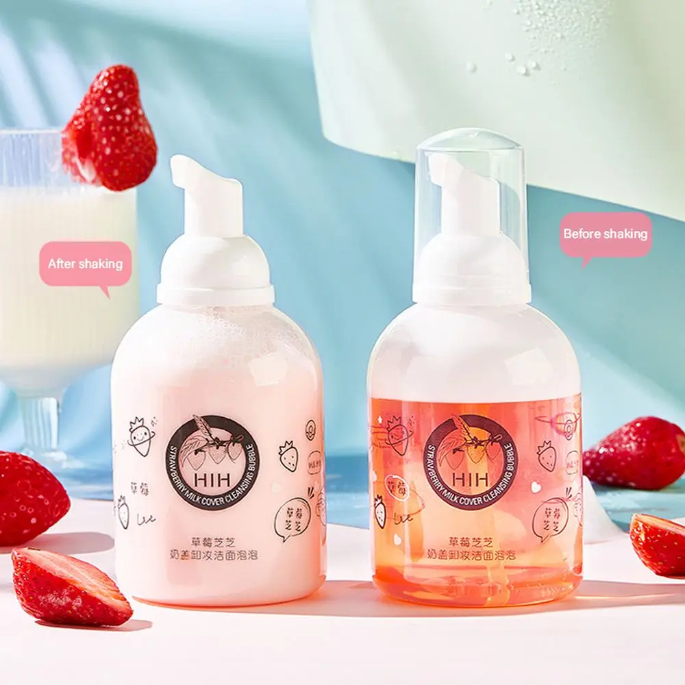 Strawberry Cheese Face Wash Amino Acid Foam Facial Cleanser For Remover Deep Cleaning Moisturizing Face Skin Beauty Care Wash
Strawberry Cheese Face Wash Amino Acid Foam Facial Cleanser For Remover Deep Cleaning Moisturizing Face Skin Beauty Care Wash