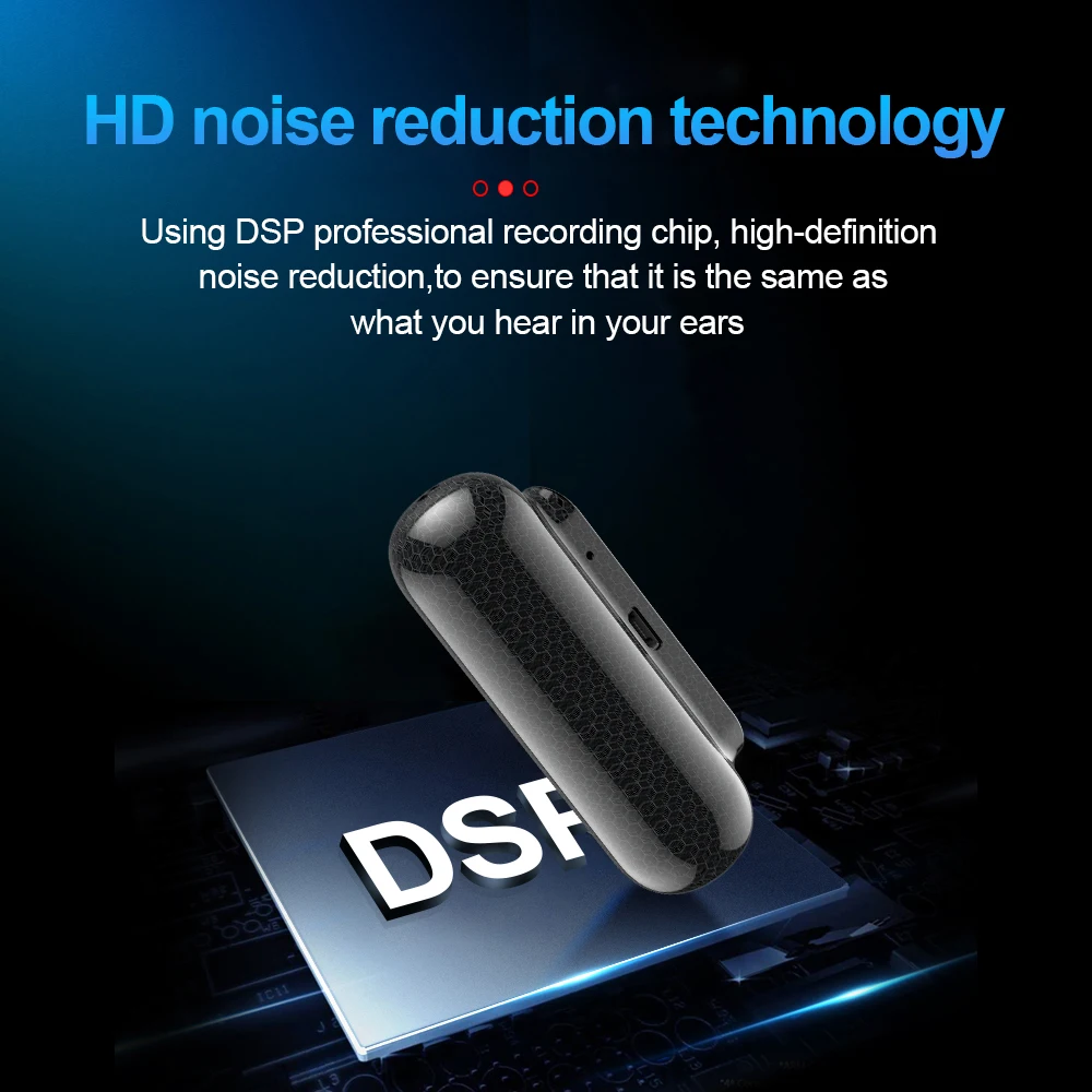 Magnet Micro Sound Voice Recorder Pen Professional Activated 400 Hours Dictaphone Mp3 Players HD Noise Reduction Best Quality
Magnet Micro Sound Voice Recorder Pen Professional Activated 400 Hours Dictaphone Mp3 Players HD Noise Reduction Best Quality
