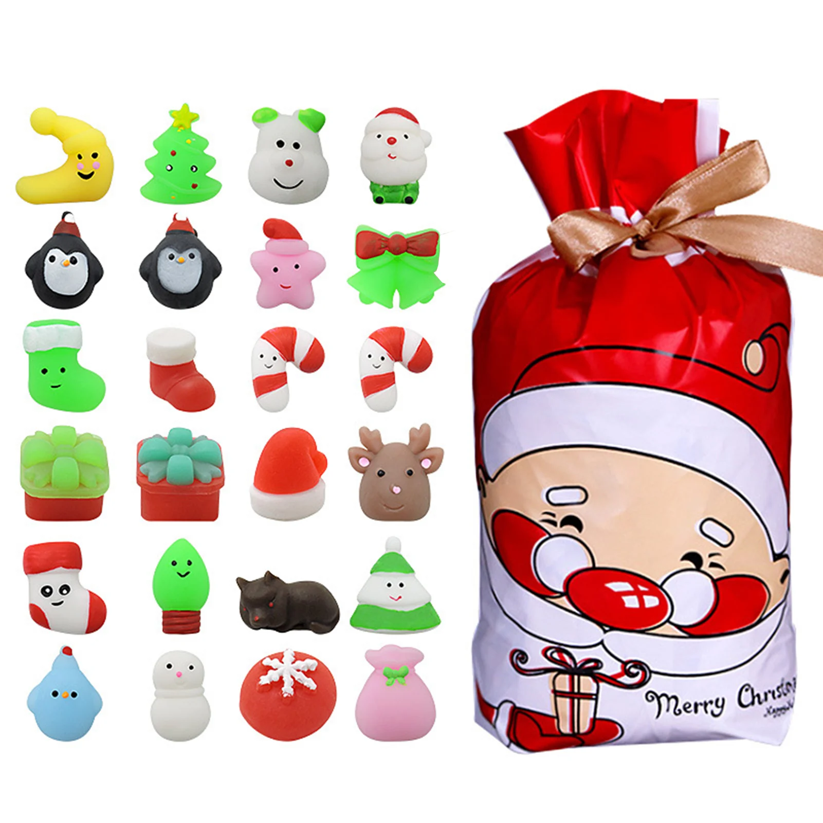 24PCS Christmas Advent Calendar High-quality Vinyl Material Sturdy And Durable 2021 Childrens Educational Toy Set
24PCS Christmas Advent Calendar High-quality Vinyl Material Sturdy And Durable 2021 Childrens Educational Toy Set
