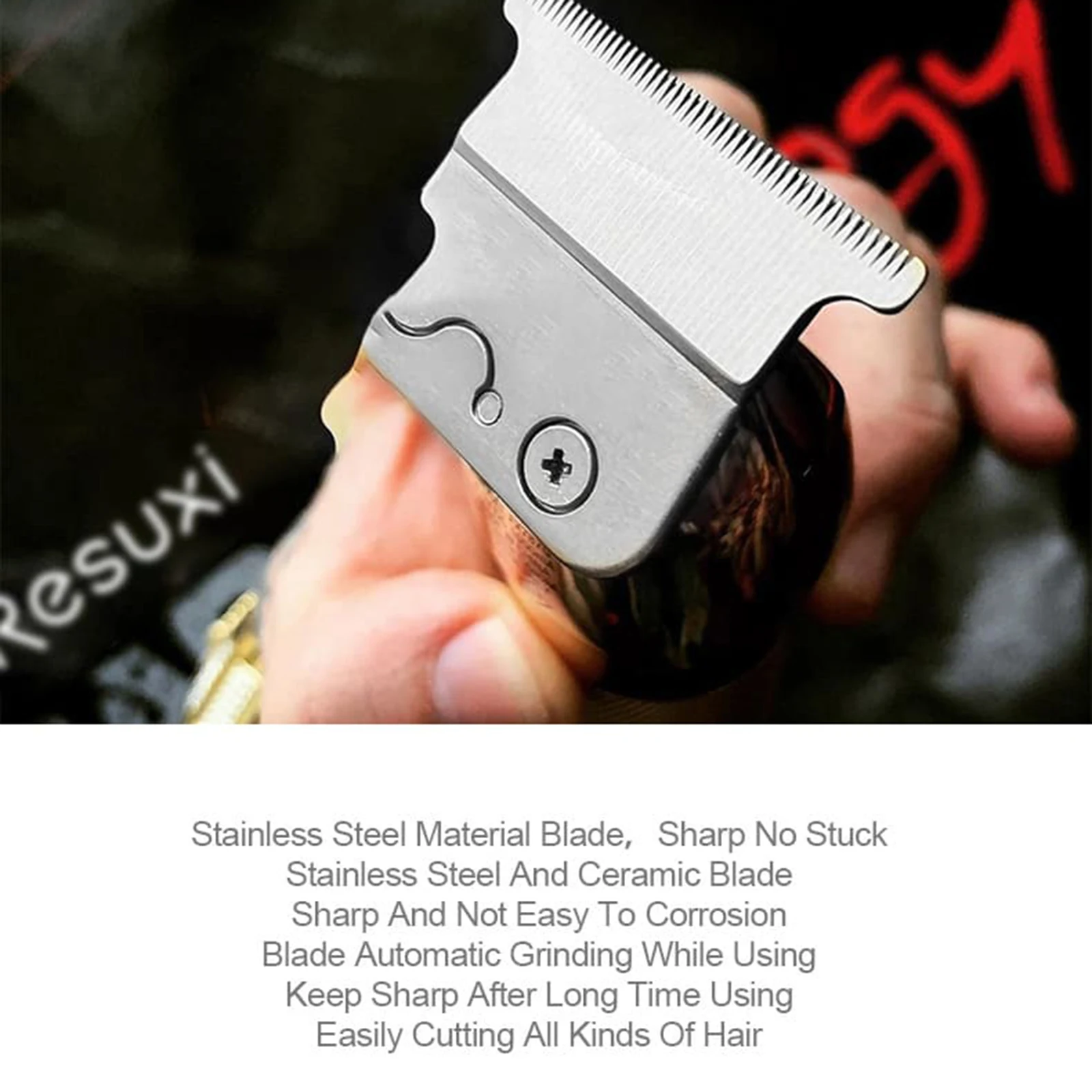 Hot Gold Skeleton Cordless Trimmer LCD Power Display Hair Clipper for Men USB Rechargeable Electric Hair Trimmers DO2
Hot Gold Skeleton Cordless Trimmer LCD Power Display Hair Clipper for Men USB Rechargeable Electric Hair Trimmers DO2