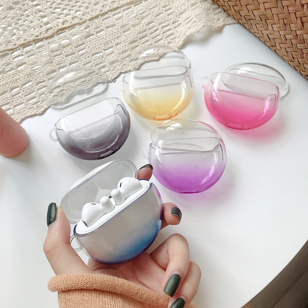 Candy Color Earphone Cases for Huawei Freebuds 3 Case Shookproof Cover with Carabiner Transparent for Huawei Free Buds 3 Coque
Candy Color Earphone Cases for Huawei Freebuds 3 Case Shookproof Cover with Carabiner Transparent for Huawei Free Buds 3 Coque