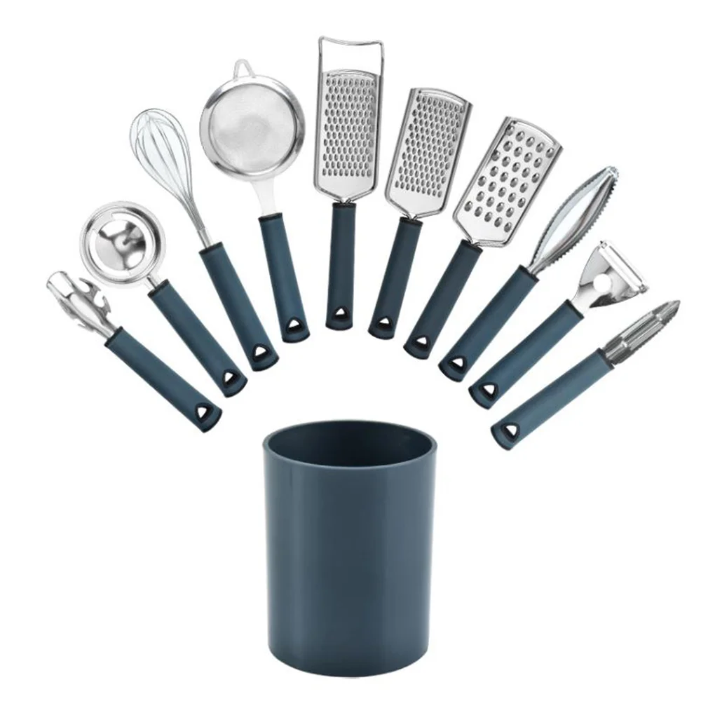 Kitchen Cooking Utensil Set Practical Creative Non-stick Pan Plastic Handle Small Kitchenware Cooking Tools Durable 10/11/12pcs
Kitchen Cooking Utensil Set Practical Creative Non-stick Pan Plastic Handle Small Kitchenware Cooking Tools Durable 10/11/12pcs