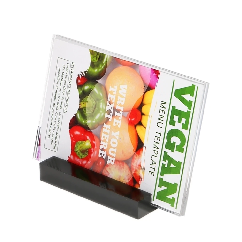 Acrylic Sign 210x148mm Stand Table Label Holder Advertising Poster Photo Frame Paper Info Price Tag Display Billboard
Acrylic Sign 210x148mm Stand Table Label Holder Advertising Poster Photo Frame Paper Info Price Tag Display Billboard