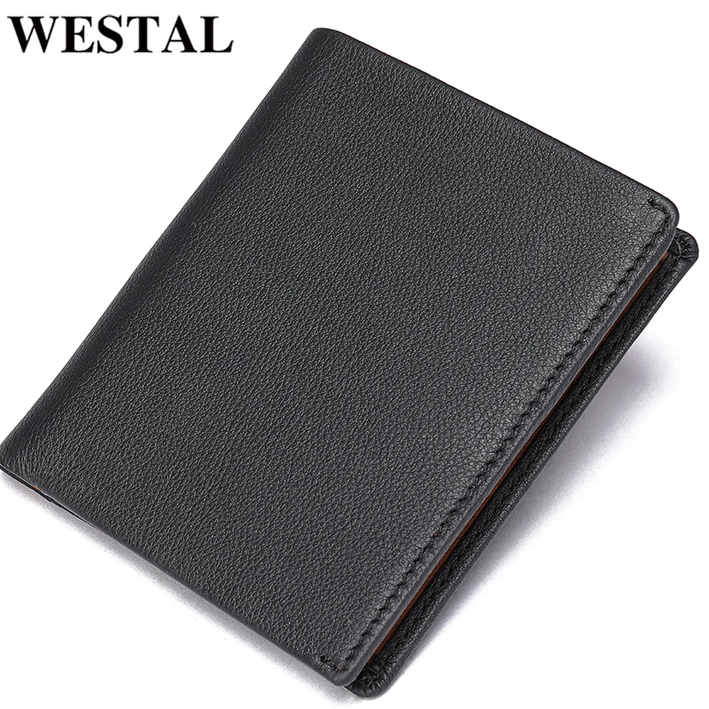 WESTAL Men's Slim Wallet Short Purse for Coin Card Holders RFID Blocking Wallets Money Clip Bifold Wallet for Money Bags 1002
WESTAL Men's Slim Wallet Short Purse for Coin Card Holders RFID Blocking Wallets Money Clip Bifold Wallet for Money Bags 1002