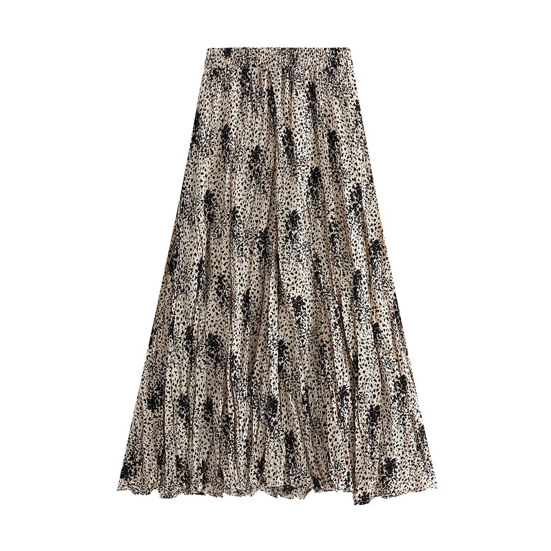 2021 Summer New Korean Retro Floral Chiffon Long Skirt Elastic High Waist Slim Casual Loose Women Pleated Skirt Free Shipping
2021 Summer New Korean Retro Floral Chiffon Long Skirt Elastic High Waist Slim Casual Loose Women Pleated Skirt Free Shipping