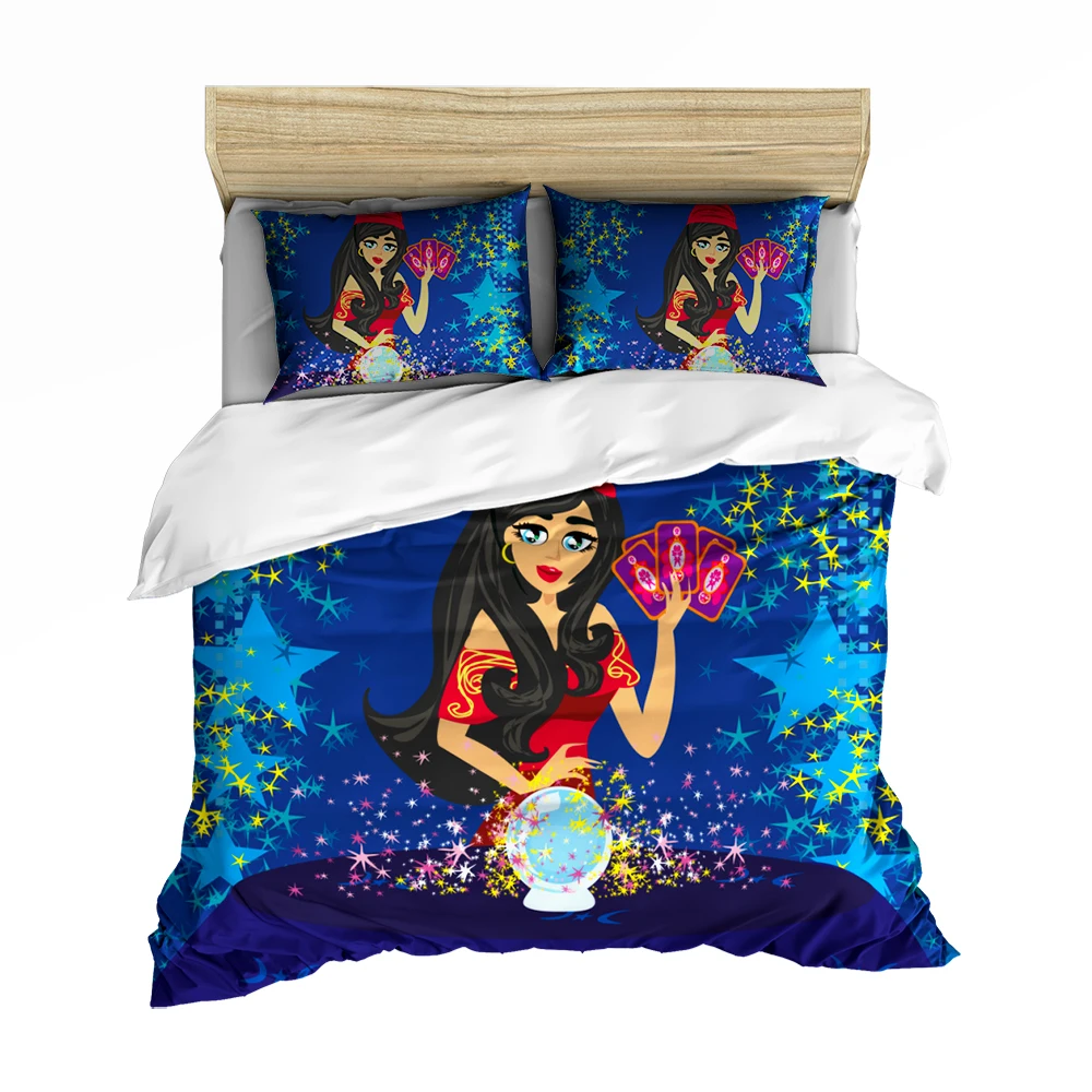 Fashion Girl Bedding Sets Twinkling Stars Winter Soft Washable Duvet Cover Set 100% Microfiber Home Decor Quilt Cover Pillowcase
Fashion Girl Bedding Sets Twinkling Stars Winter Soft Washable Duvet Cover Set 100% Microfiber Home Decor Quilt Cover Pillowcase