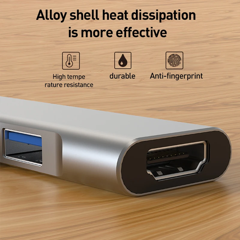 USB Type C Cable to HDMI-compatible Adapter 4K30HZ USB C 3 HDMI Splitter For Huawei Samsung S10/S9 Xiaomi
USB Type C Cable to HDMI-compatible Adapter 4K30HZ USB C 3 HDMI Splitter For Huawei Samsung S10/S9 Xiaomi