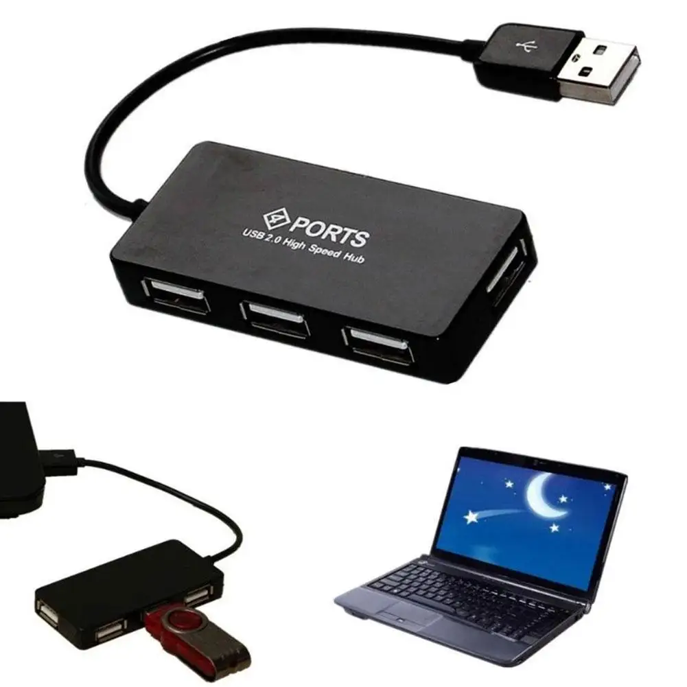 4 Port USB 2.0 Hub Splitter Adapter Converter Cable For PC Laptops Noteboo Mini USB Hub For PC Laptops Notebook Computer
4 Port USB 2.0 Hub Splitter Adapter Converter Cable For PC Laptops Noteboo Mini USB Hub For PC Laptops Notebook Computer
