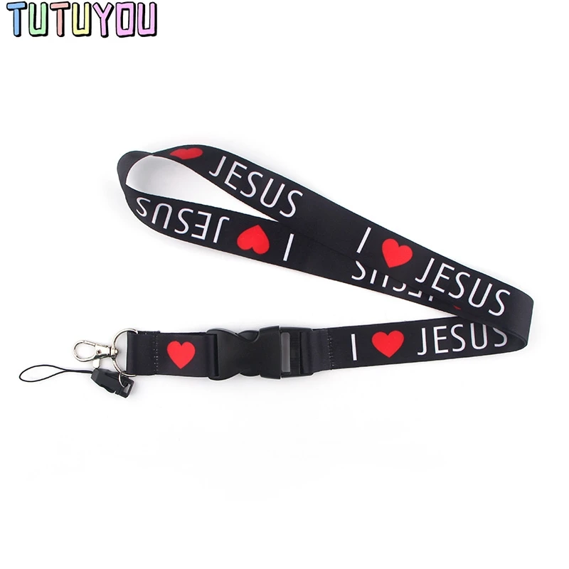PC375 Jesus Lanyards Id Badge Holder Keychain ID Card Pass Gym Mobile Badge Holder Lanyard Key Holder
PC375 Jesus Lanyards Id Badge Holder Keychain ID Card Pass Gym Mobile Badge Holder Lanyard Key Holder