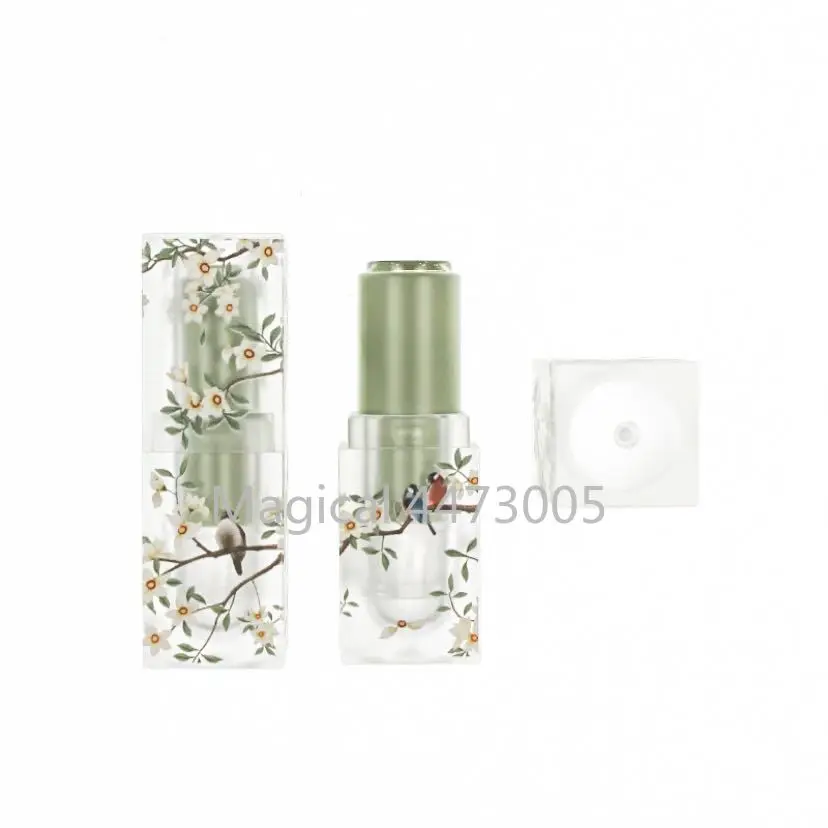 40/60pcs 12.1mm Square 3D Grass Green Magpie In Spring Lipstick Tube, DIY Matte Clear Lip Balm Container, Empty Shell Packaging
40/60pcs 12.1mm Square 3D Grass Green Magpie In Spring Lipstick Tube, DIY Matte Clear Lip Balm Container, Empty Shell Packaging