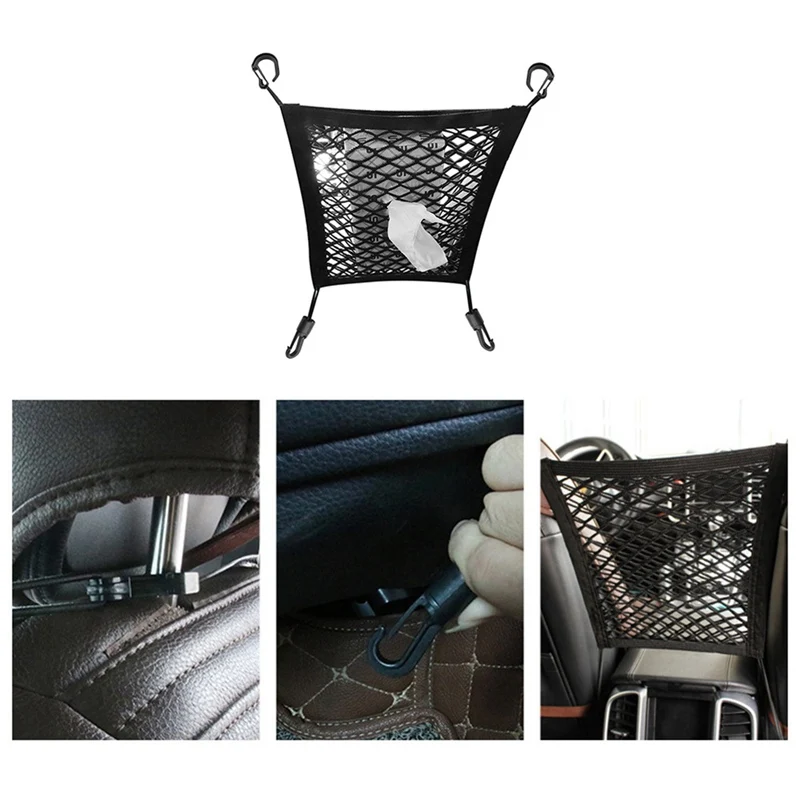 Сетчатый органайзер для автомобильного сиденья, нейлоновая эластичная сумка для хранения аксессуаров на заднее сиденье автомобиля, черный...
Сетчатый органайзер для автомобильного сиденья, нейлоновая эластичная сумка для хранения аксессуаров на заднее сиденье автомобиля, черный...