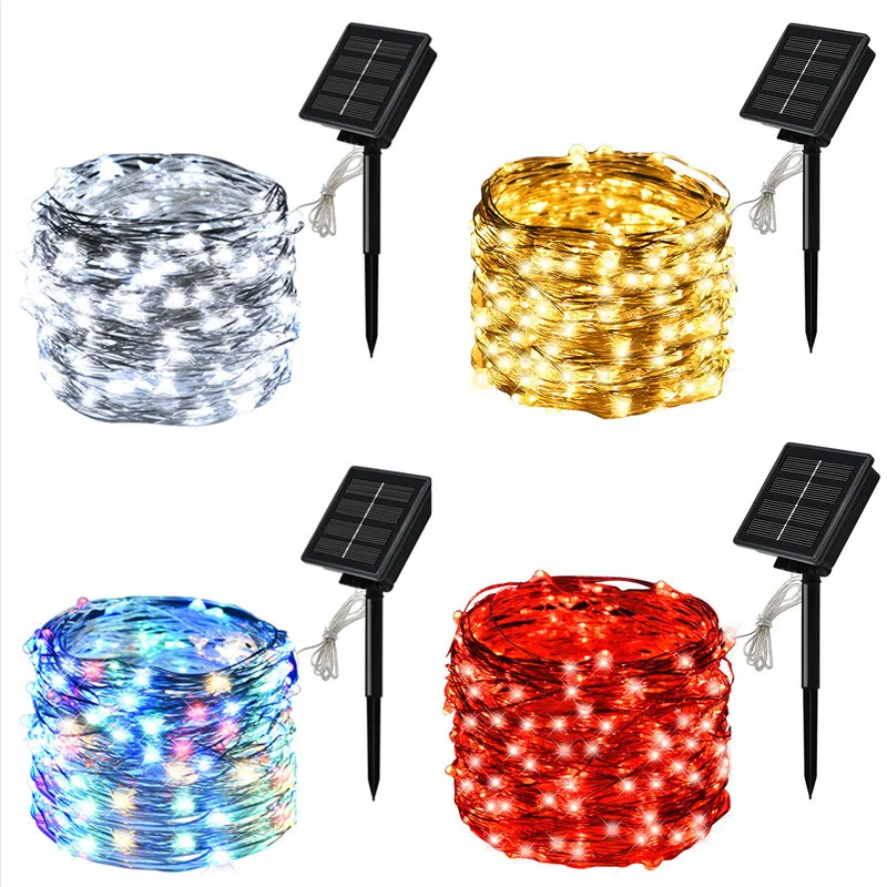 LED Solar Light Outdoor Waterproof Fairy Garland String Lights Christmas Party Garden Solar Lamp Fairy Lights Wedding Decoration
LED Solar Light Outdoor Waterproof Fairy Garland String Lights Christmas Party Garden Solar Lamp Fairy Lights Wedding Decoration