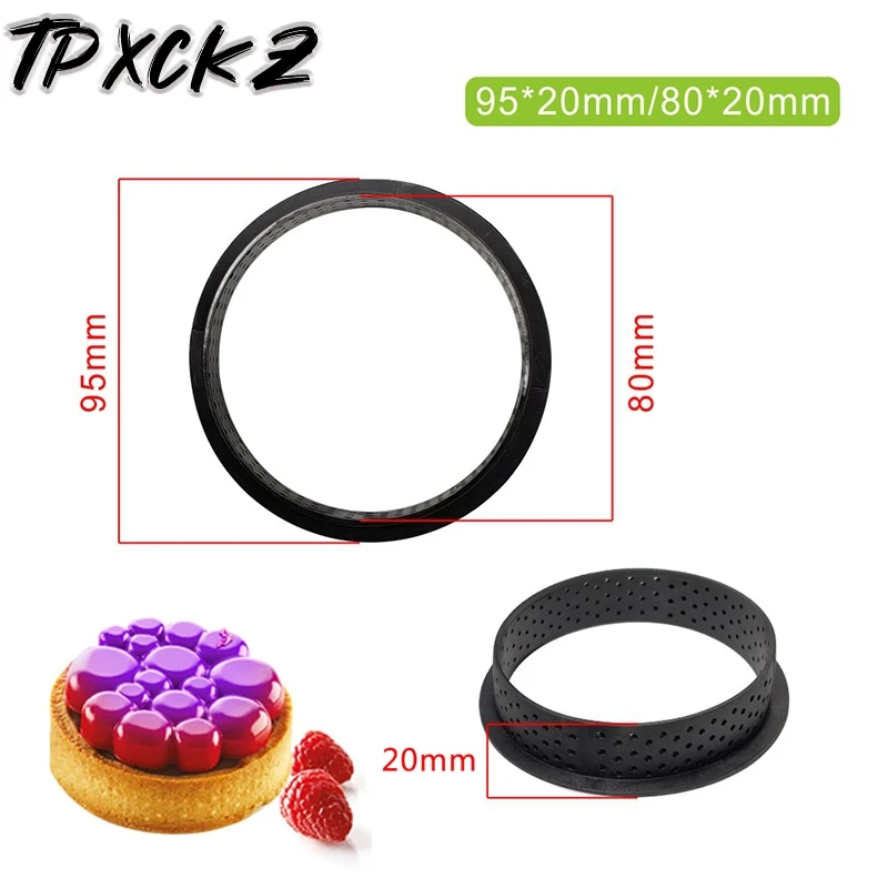1pcs Non-stick Tart Mold Tarte Ring Perforated Plastic Cutting Rings Mousse Circle Cutter DIY Baking Accessories
1pcs Non-stick Tart Mold Tarte Ring Perforated Plastic Cutting Rings Mousse Circle Cutter DIY Baking Accessories