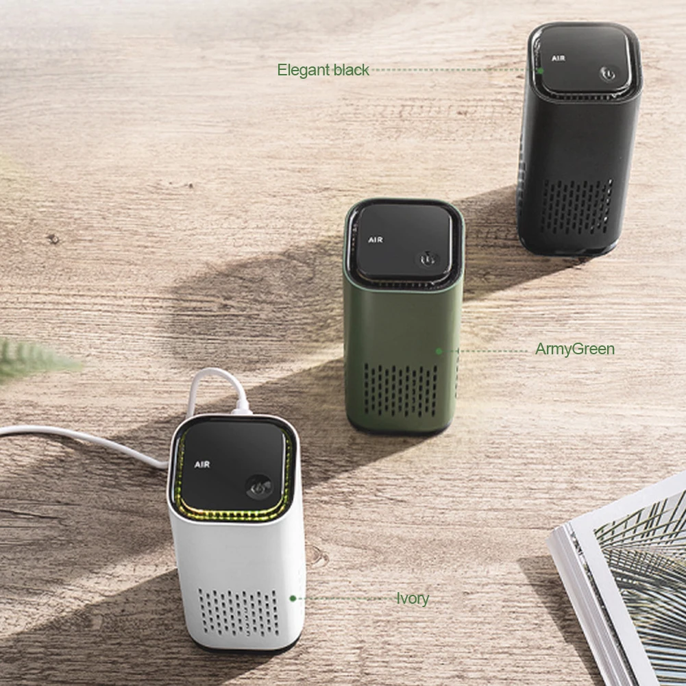 Air Purifiers For Home Mini Low Noise Negative Ion Air Purifier For Car Bedroom Kitchen Office and Bathroom
Air Purifiers For Home Mini Low Noise Negative Ion Air Purifier For Car Bedroom Kitchen Office and Bathroom