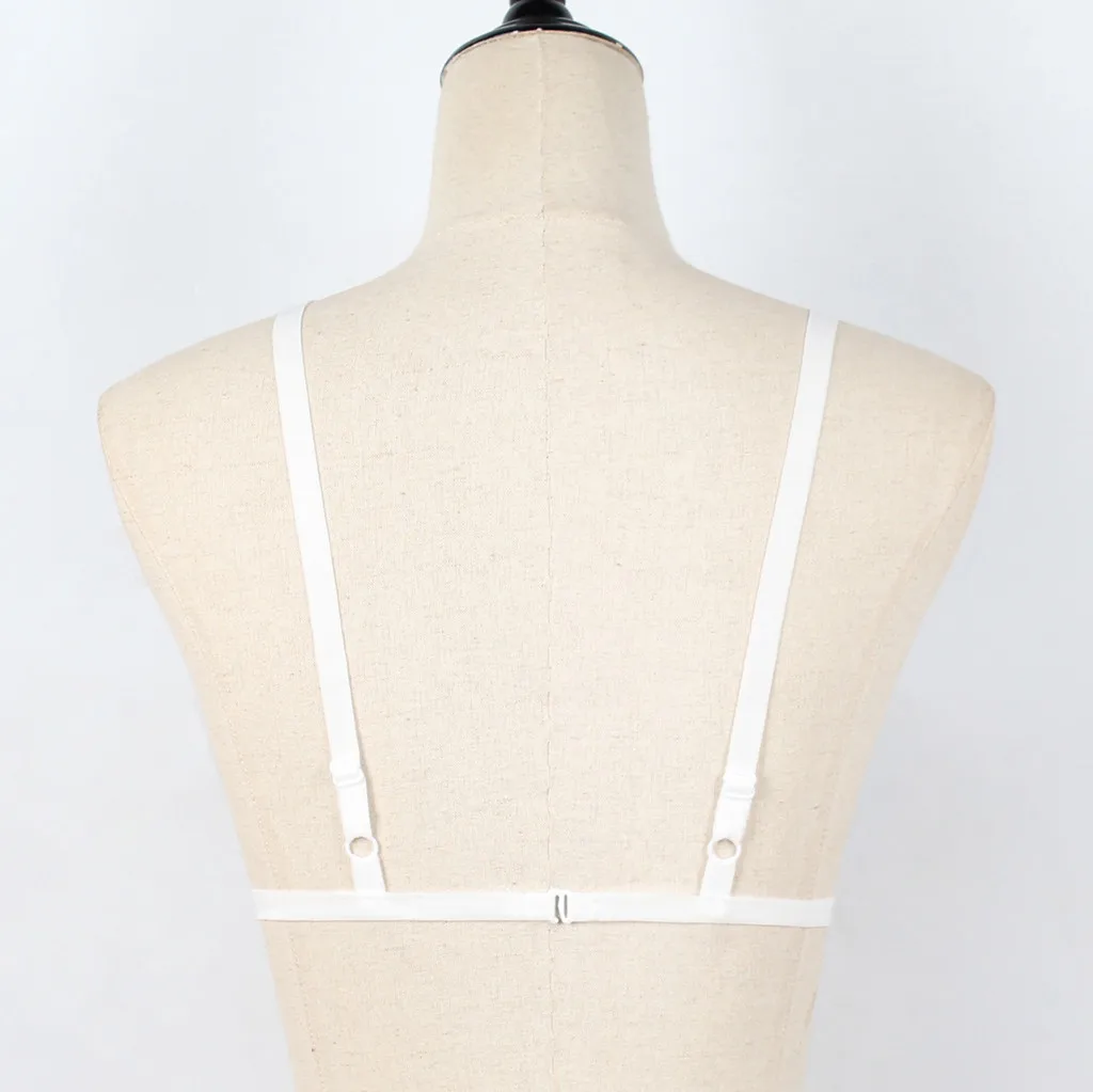 Plus Size Women Wireless Bras Sexy Lingerie Porno Perspective Lace Bralette Push Up Bra Neck Straps Large Size Backless Bras 
Plus Size Women Wireless Bras Sexy Lingerie Porno Perspective Lace Bralette Push Up Bra Neck Straps Large Size Backless Bras