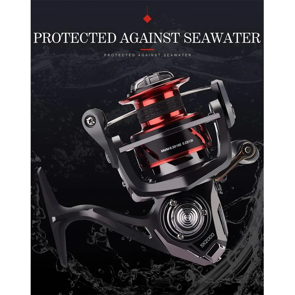 Stainless Steel Spinning Fishing Reel Metal Front Drag Handle Spool Saltwater Fishing Accessories
Stainless Steel Spinning Fishing Reel Metal Front Drag Handle Spool Saltwater Fishing Accessories