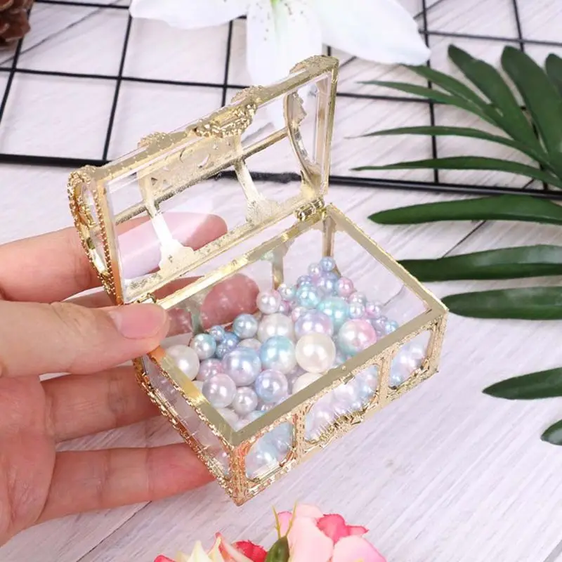 Wedding Jewelry Box Sweet Ring Earrings Necklace Case Gift Birthday Party Decoration Jewellery Bead Storage Container
Wedding Jewelry Box Sweet Ring Earrings Necklace Case Gift Birthday Party Decoration Jewellery Bead Storage Container