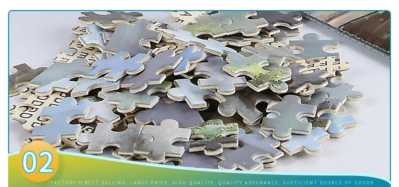 Jigsaw Picture Puzzles 1000 Pieces Educational Wooden Toys for Adults Children Kids Games 
Jigsaw Picture Puzzles 1000 Pieces Educational Wooden Toys for Adults Children Kids Games