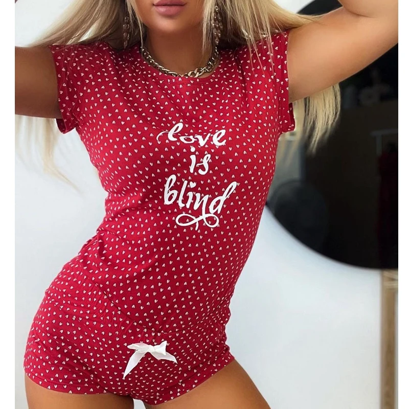 Пижамный комплект Wepbel из 2 предметов, наряды, домашняя одежда, костюм для отдыха с принтом, Женская Повседневная Свободная футболка, топы, ко...
Пижамный комплект Wepbel из 2 предметов, наряды, домашняя одежда, костюм для отдыха с принтом, Женская Повседневная Свободная футболка, топы, ко...